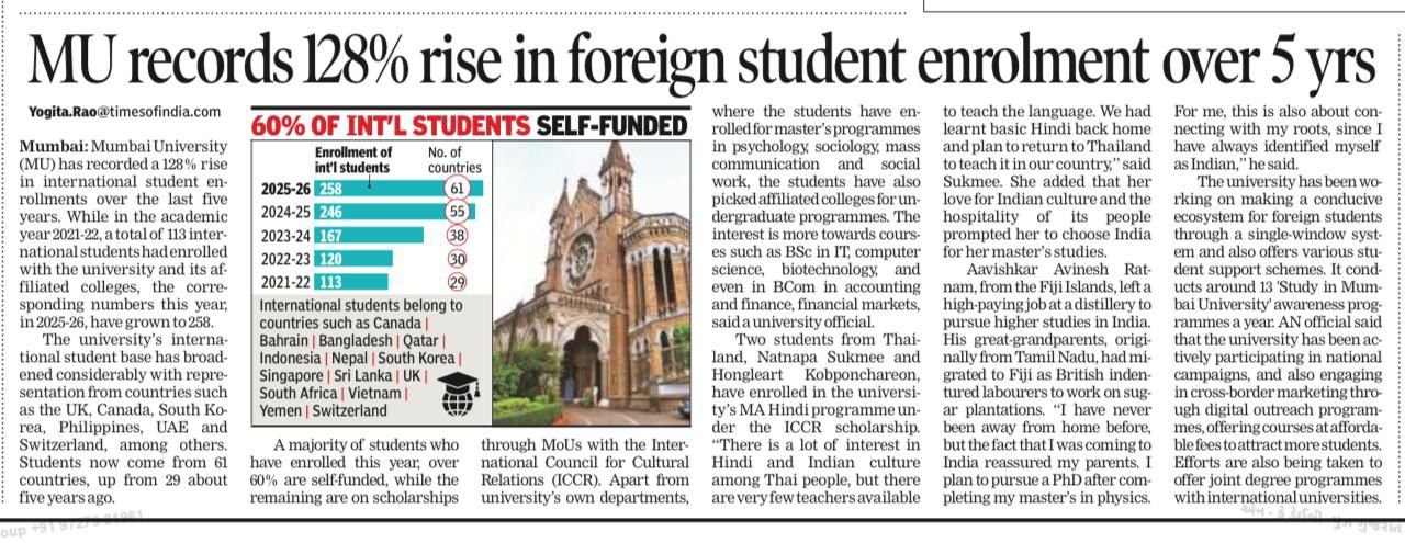 University Of Mumbai Reaches Northeast: Catching Them Young Through MoE IIT-PAL